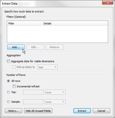 extract filter location